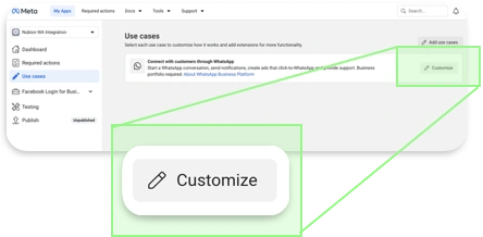 Whatsapp integration asset